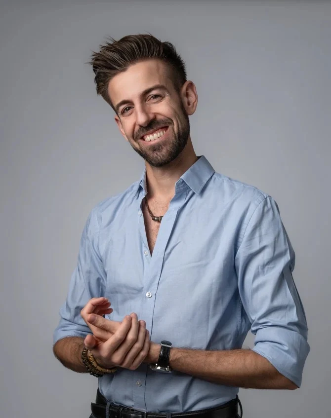 Gabriel Comeron, host of Table for Two